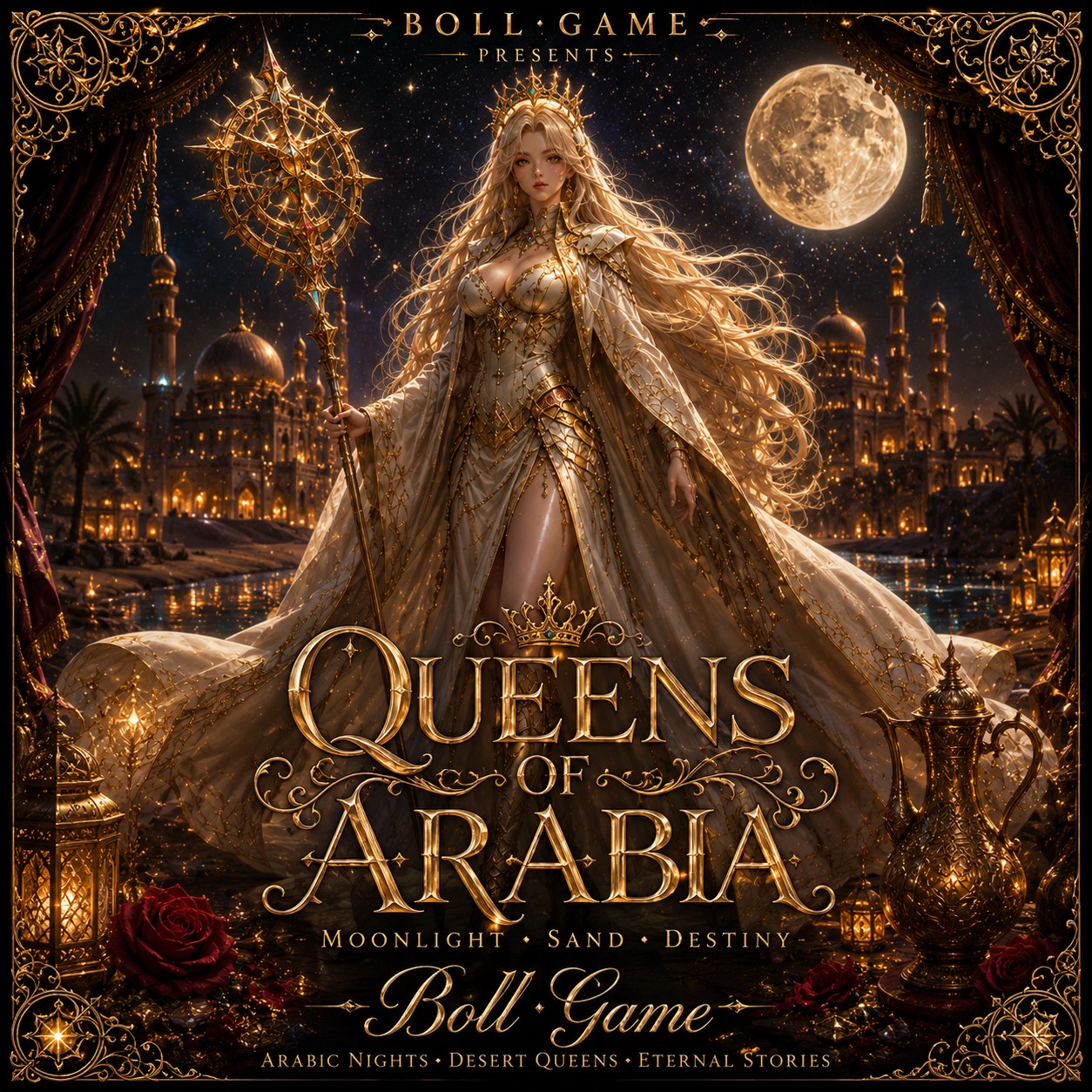 ปก QUEENS OF ARABIA 1st Album