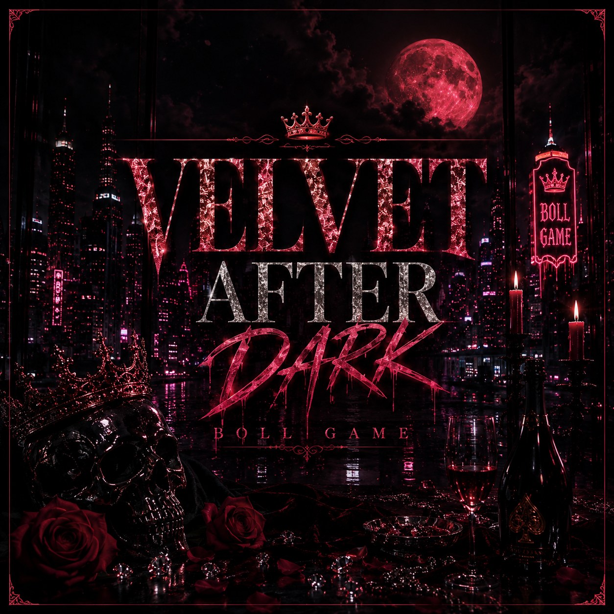 ปก VELVET AFTER DARK 1st Album
