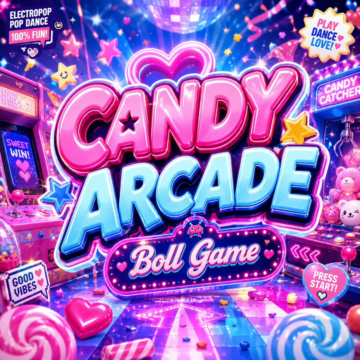 ปก CANDY ARCADE 1st Album