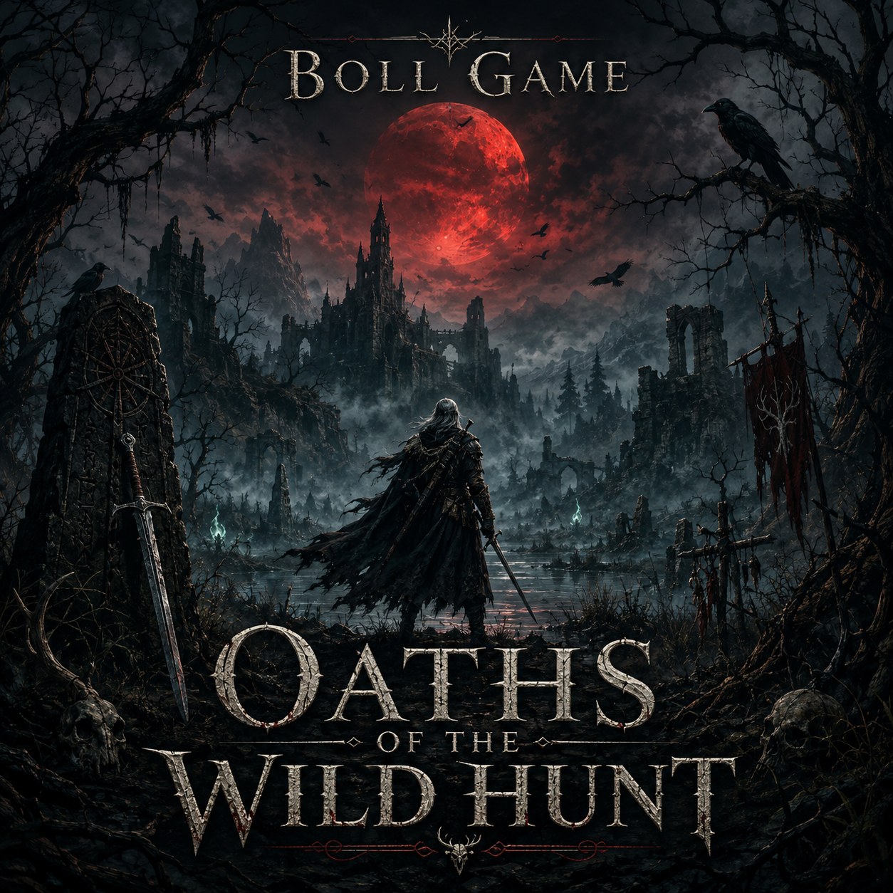 ปก OATHS OF THE WILD HUNT 1st Album