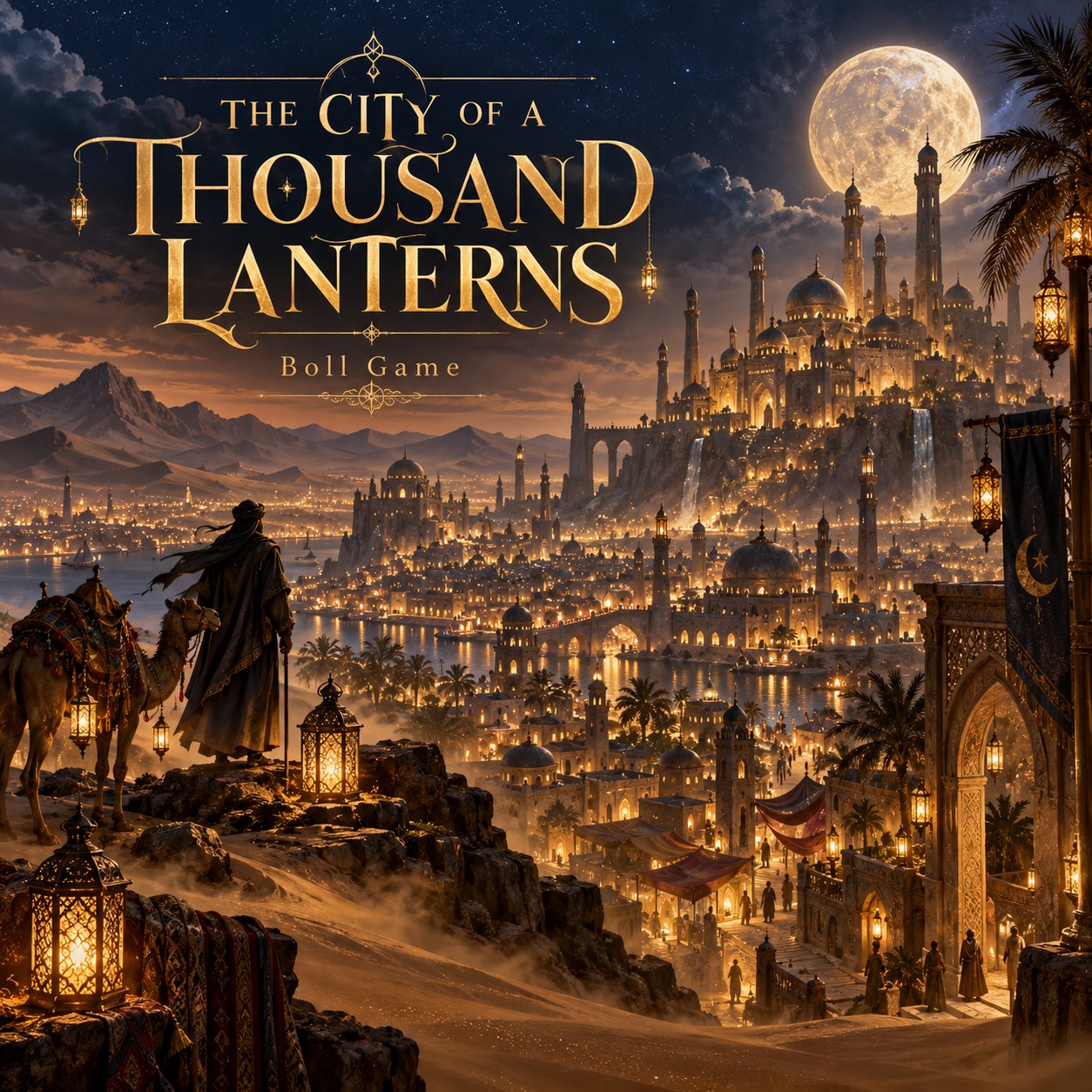 ปก THE CITY OF A THOUSAND LANTERNS 1st Album