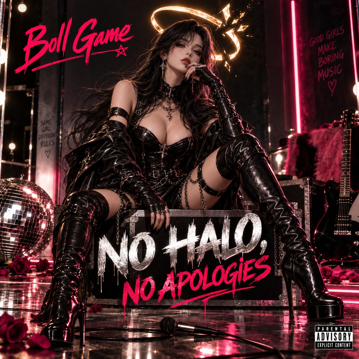 ปก NO HALO, NO APOLOGIES 1st Album