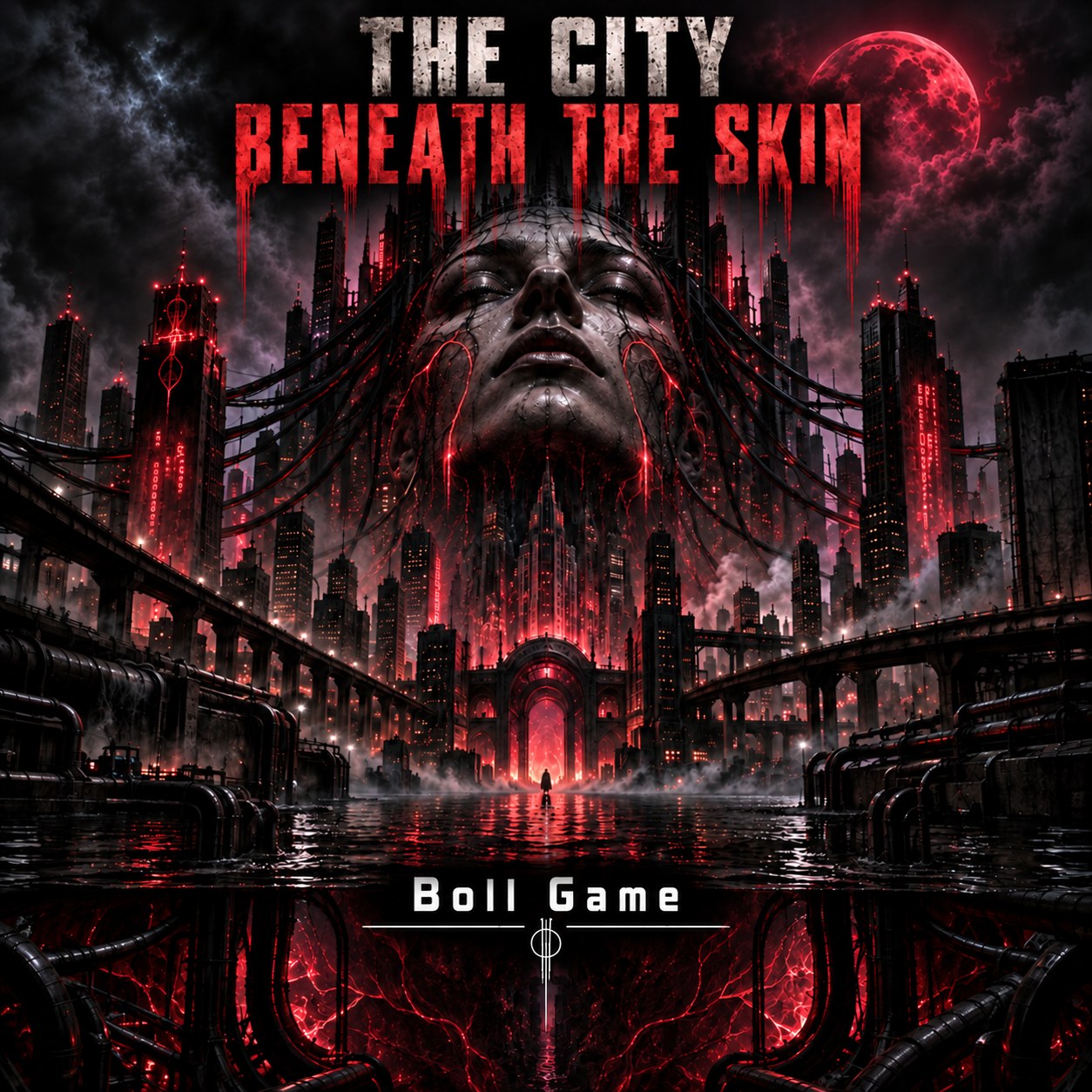ปก THE CITY BENEATH THE SKIN 1st Album
