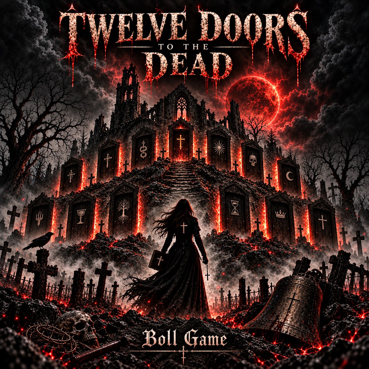 ปก TWELVE DOORS TO THE DEAD 1st Album